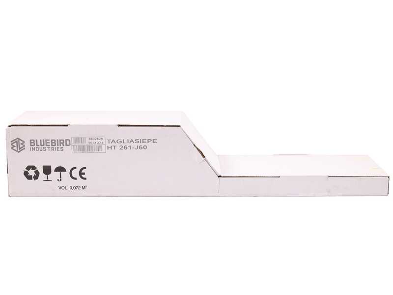 Blue Bird HT 261-J60 - Taille-haie thermique avec lame de 60 cm - 25,4 cm3