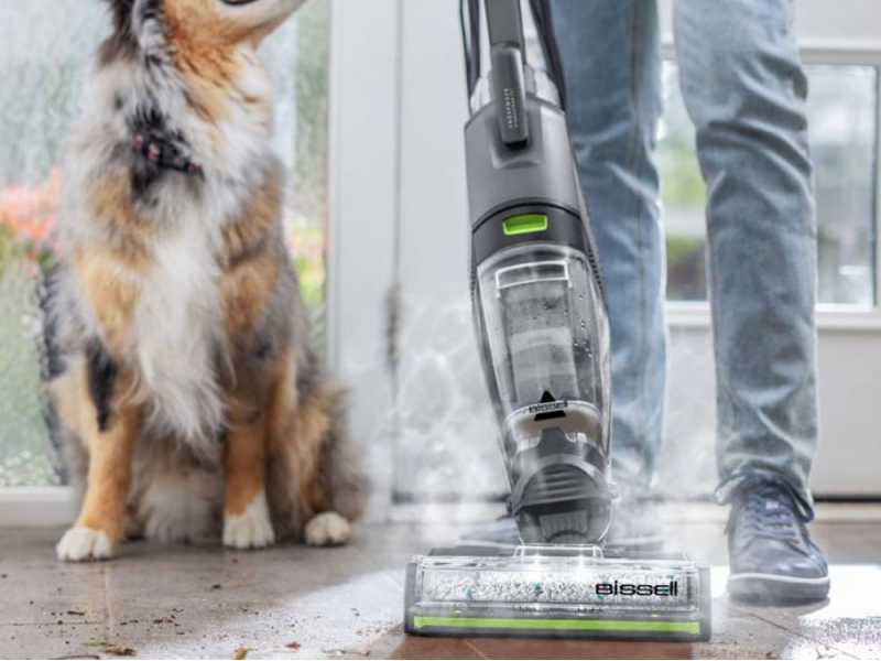 Bissell CrossWave Hydrosteam PET Select - Nettoyeur de sols 3 en 1 lave, s&egrave;che et aspire