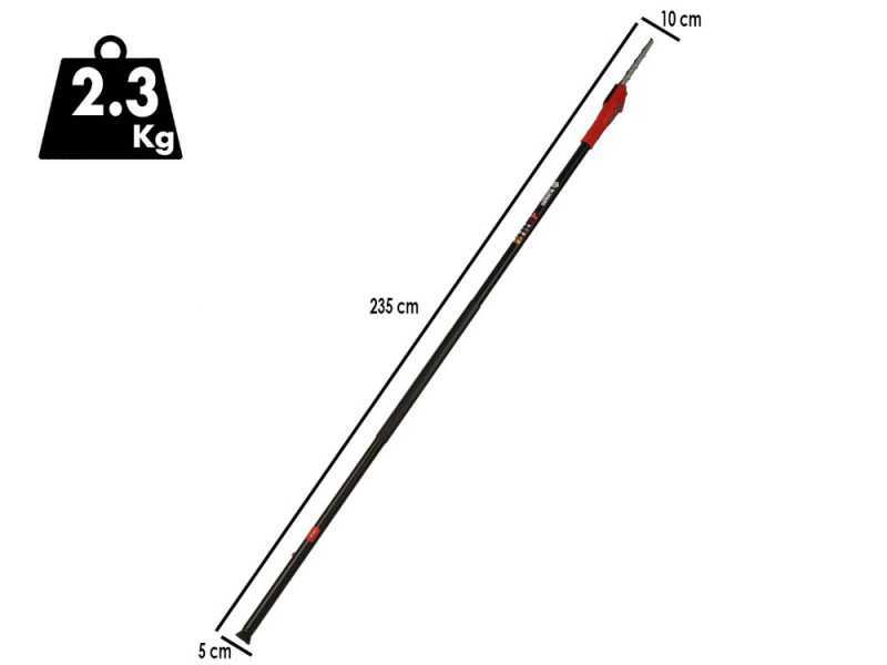 Blue Bird PCS 23-08 NIMBLER - Perche &eacute;lagueuse &agrave; batterie - 18V 4Ah