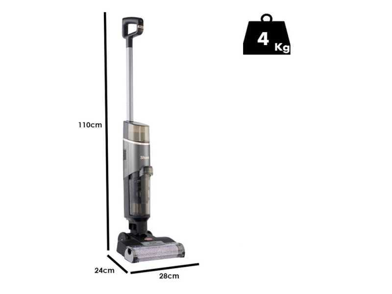Shark HydroVac WD210EU - Nettoyeur de sols &agrave; batterie sans fils 2 en 1 : lave et s&egrave;che