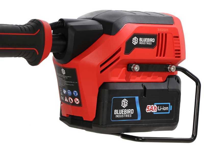 Blue Bird PHT 23-54 - Taille-haie &agrave; batterie sur perche de rallonge - 50,4 V/5 Ah