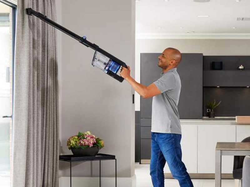 Shark Powerfins IZ320EUT - Aspirateur - Balai &agrave; batterie - Avec Pet kit - 2 batteries 21,6 V