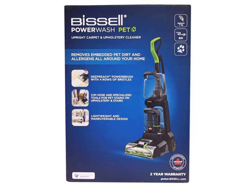 Bissell PowerWash Pet - Nettoyeur tapis et moquettes - 600 W