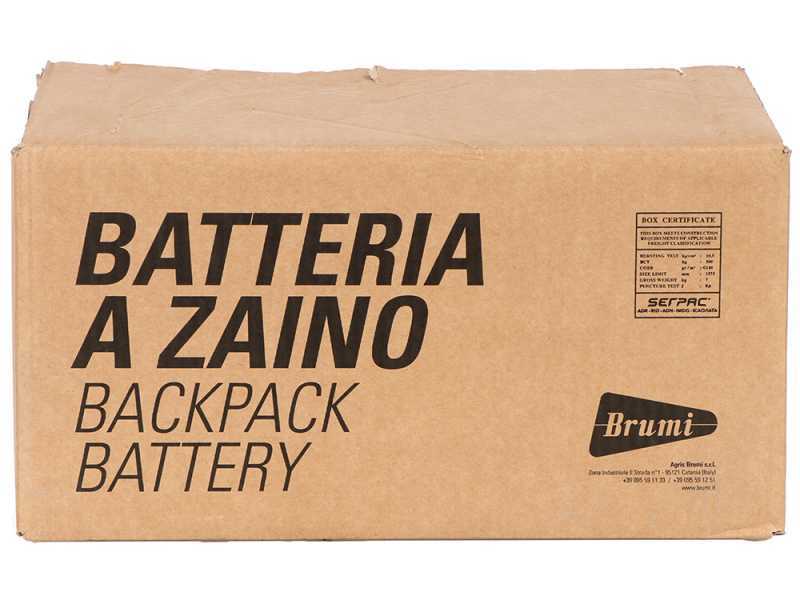 Brumi Backpack 36V - Groupe d'alimentation pour outils &eacute;lectriques - 36V/20Ah