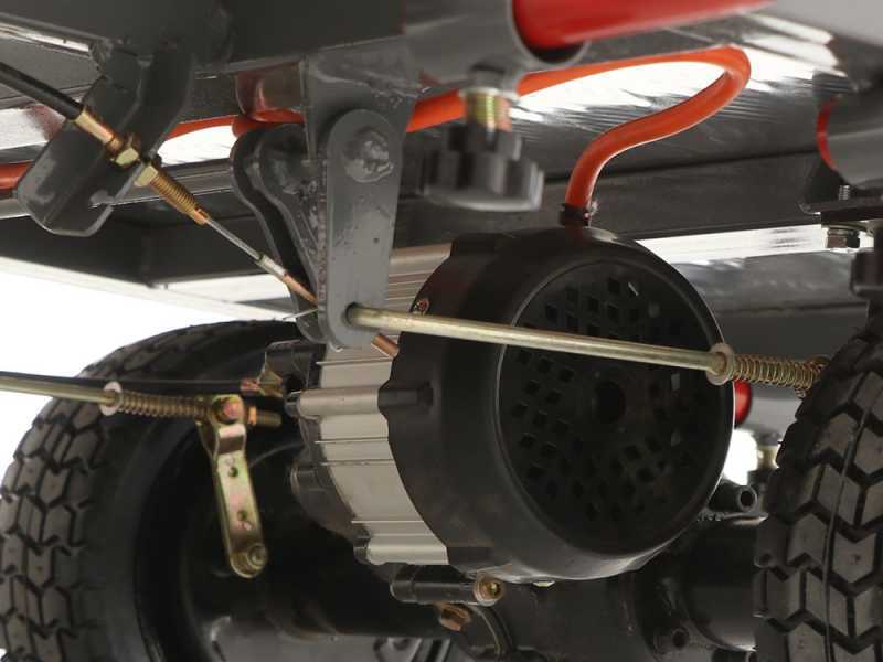 GeoTech E-Truck 400 - Chariot &eacute;lectrique &agrave; batterie 40V 6Ah