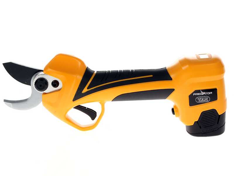 Volpi Predator PV360 - S&eacute;cateur &eacute;lectrique de taille - 2x 14,4V/2,5Ah - Diam&egrave;tre de coupe 32 mm