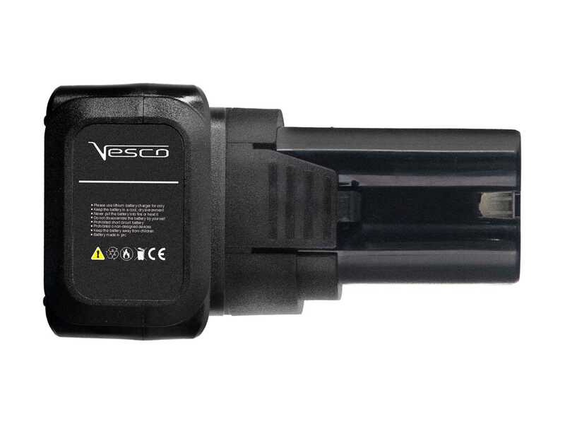 VESCO GALAXY XR14F.1 - Peigne vibreur &agrave; batterie au lithium - Perche fixe 250 cm - 14,4 V 6 Ah