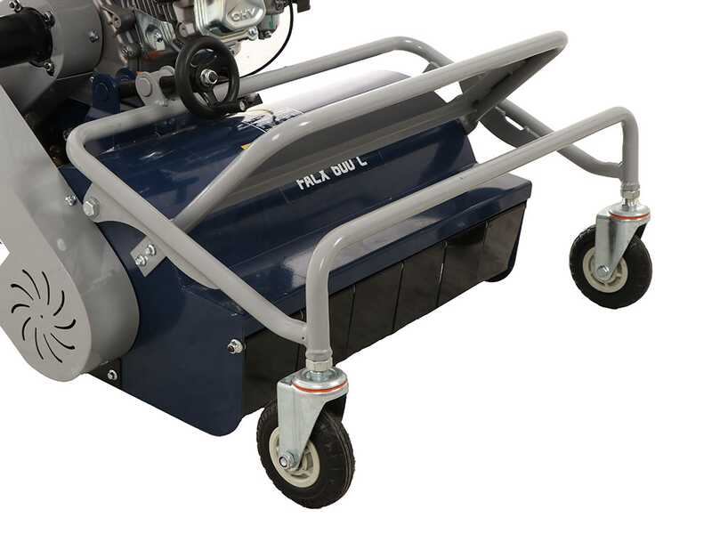 BullMach FALX 600 L - Tondeuse débroussailleuse à marteaux - Loncin G200F