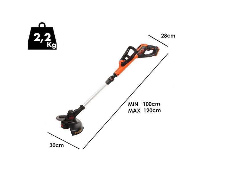 Black &amp; Decker STC1820PCB-XJ  - Coupe-bordures &agrave; batterie - Sans BATTERIE NI CHARGEUR
