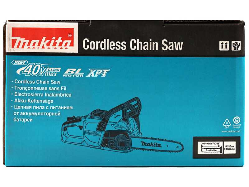 Makita XGT UC022GZ - Tron&ccedil;onneuse &agrave; batterie 40V - Guide de 35cm - SANS BATTERIE NI CHARGEUR