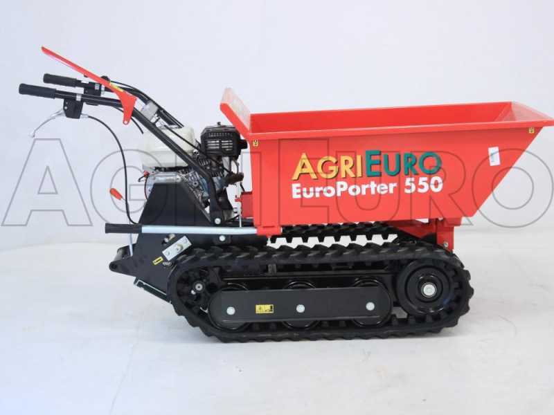 Brouette &agrave; moteur AgriEuro Euro Porter 550 - benne dumper charge 550 kg
