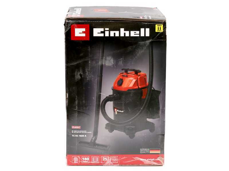 Einhell TC-VC 1825 A - Aspirateur eau et poussi&egrave;re - Cuve 25L - 1250W