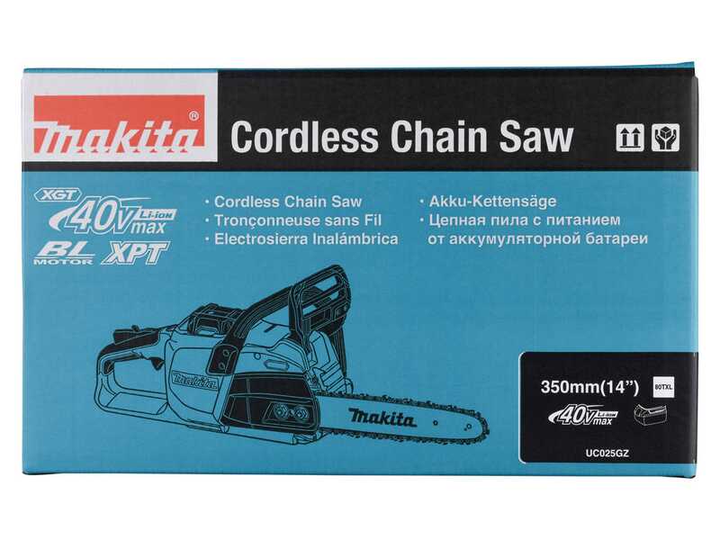 Makita XGT UC025GZ - Tron&ccedil;onneuse &agrave; batterie 40V - Coupe de 35cm - SANS BATTERIE NI CHARGEUR