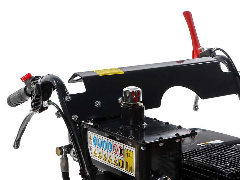 Attila ATT 500 D-L - Brouette &agrave; moteur &agrave; chenilles dumper - Charge 500Kg