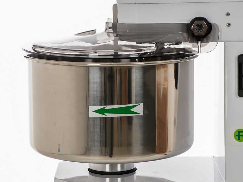 Fimar 20LN - P&eacute;trin &agrave; spirale - Triphas&eacute; - 16 Kg