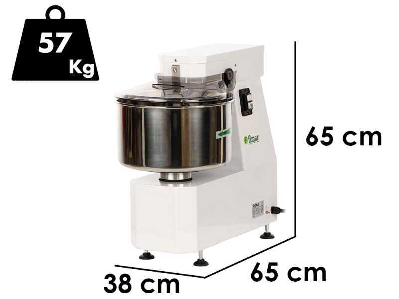 Fimar 20LN - P&eacute;trin &agrave; spirale - 16 Kg
