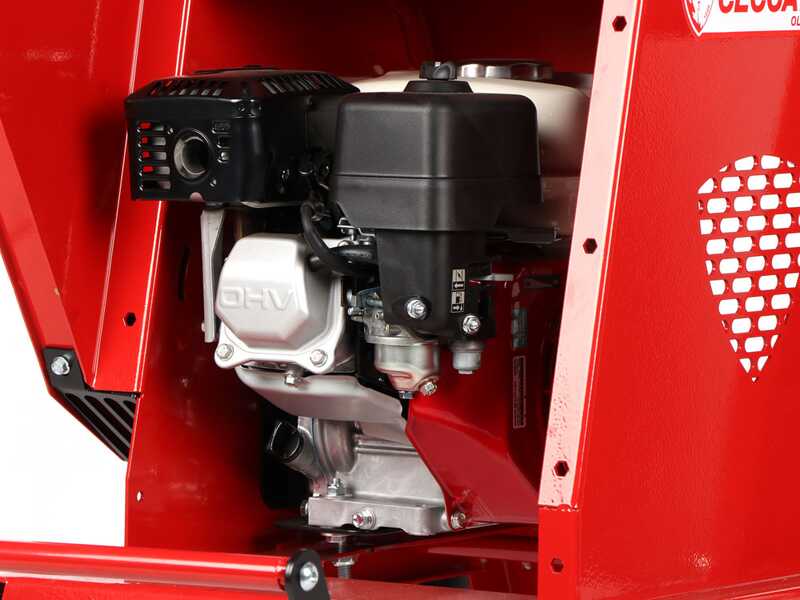 Ceccato Olindo SGT Honda GX200 - Scie &agrave; b&ucirc;ches thermique circulaire &agrave; chevalet
