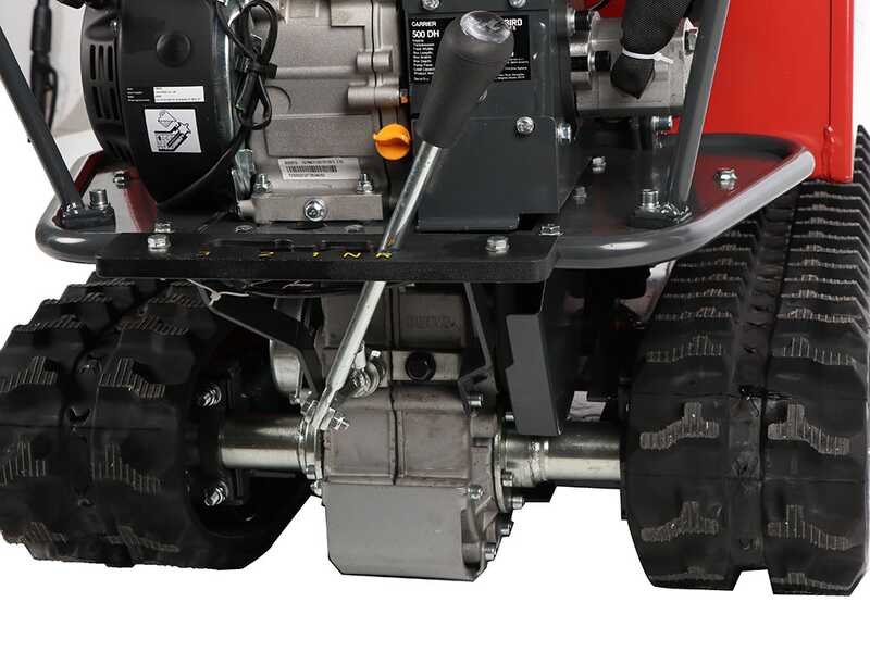 Blue Bird Carrier 300 - Brouette extensible &agrave; moteur sur chenilles - Charge 300Kg