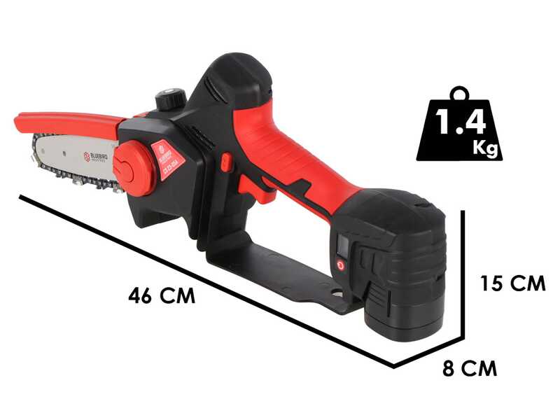 Blue Bird PS23-35+CS23-05A - Kit S&eacute;cateur sur perche - &Eacute;lagueuse &agrave; batterie - 3x 21.6V 2.5Ah