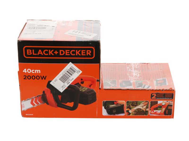 Black &amp; Decker BECS2040-QS - Tron&ccedil;onneuse &eacute;lectrique da 2000 W - Lame de 40cm