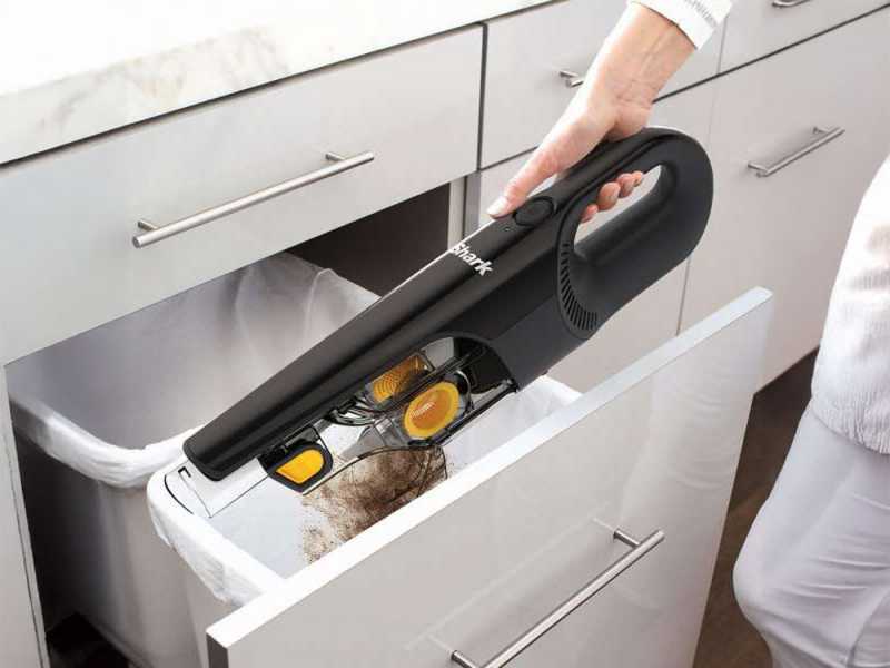 Shark CH950EUT - Aspirateur portable rechargeable - batterie 10,8 V 2 Ah - Avec Pet Kit