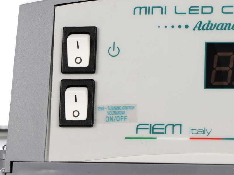 FIEM Cip Cip 28 Mini Led Advanced - Couveuse &agrave; &oelig;ufs automatique - 28 &oelig;ufs 