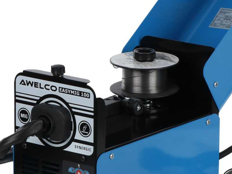 Awelco EASYMIG 100 - Poste &agrave; souder Inverter (MIG) -  Pour soudage sans gaz