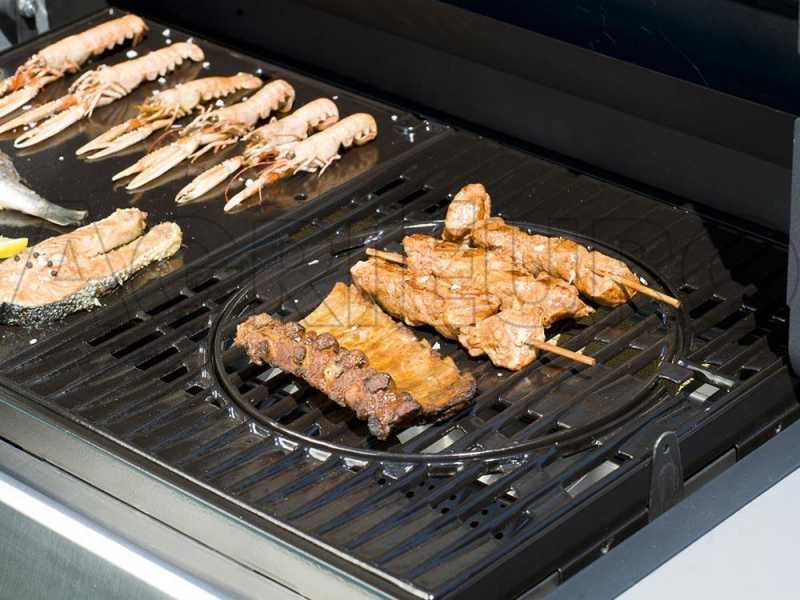 Grille en fonte avec anneau amovible - Culinary Modular