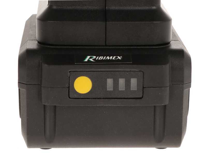 Ribimex PRBAT20/ELAG - &Eacute;lagueuse manuelle &agrave; batterie - 20v/4Ah