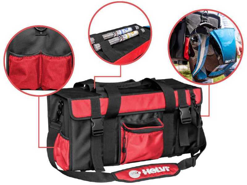 Helvi Galileo TIG219 HF - Poste &agrave; souder Inverter (MMA, TIG HF ou LIFT) + Kit sac,  &agrave; courant continu (DC)