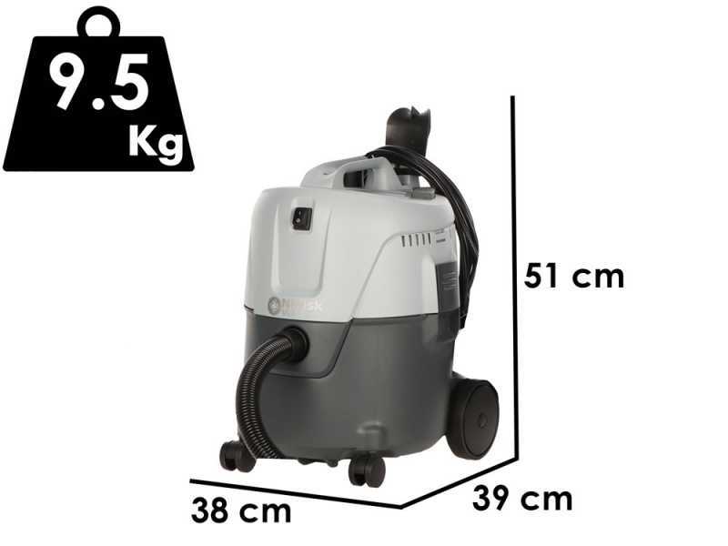 Nilfisk VL200 20 PC EU - Aspirateur eau et poussi&egrave;re - Bidon en plastique de 20 L - 1500W