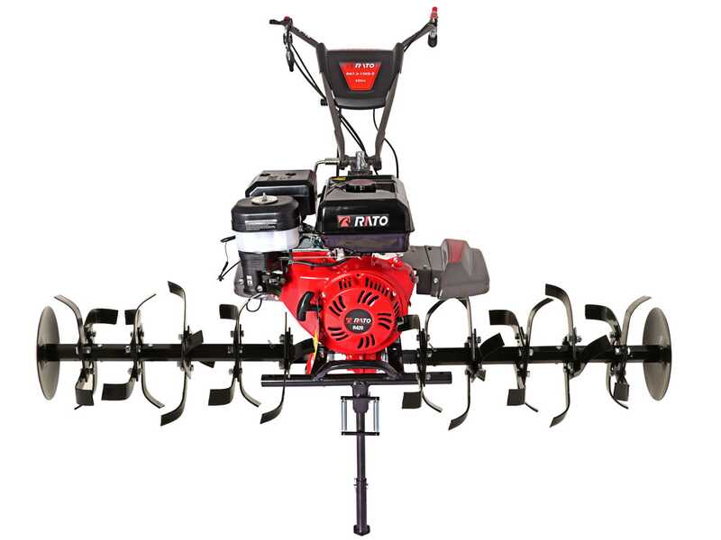 Italian Power RG 7.2-130Q-Z - Motobineuse &agrave; essence 15 CV - Moteur Rato R420