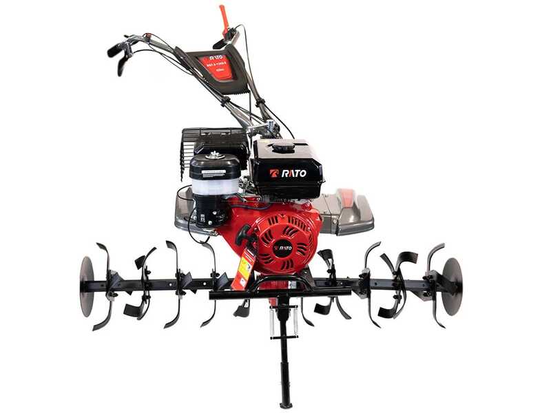 Italian Power RG 7.2-130Q-Z - Motobineuse &agrave; essence 15 CV - Moteur Rato R420