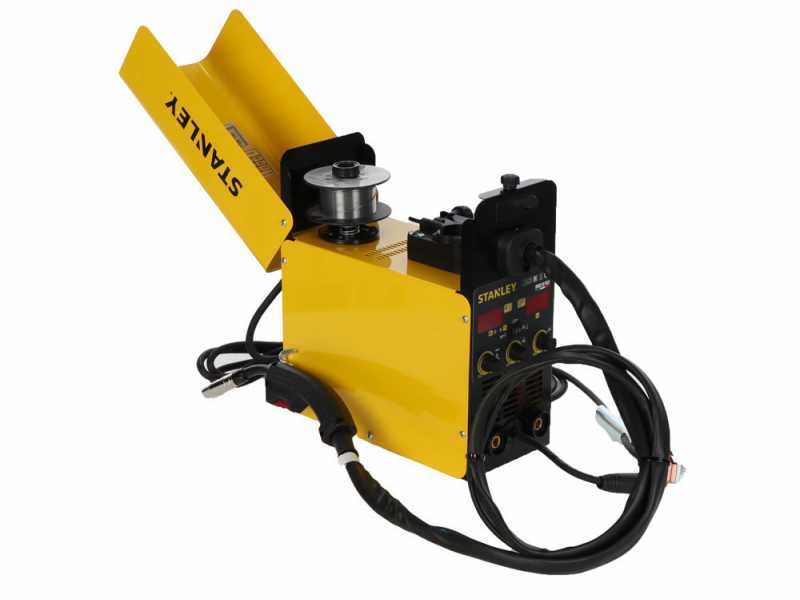 STANLEY MIG 160 - Poste &agrave; souder Inverter Multiproc&eacute;d&eacute; - MIG/MMA/TIG LIFT - GAZ/NO GAZ