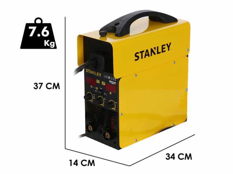 STANLEY MIG 160 - Poste &agrave; souder Inverter Multiproc&eacute;d&eacute; - MIG/MMA/TIG LIFT - GAZ/NO GAZ