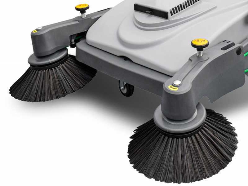 Comet CSW 950 MF - Balayeuse manuelle &agrave; pouss&eacute;e avec bac de ramassage