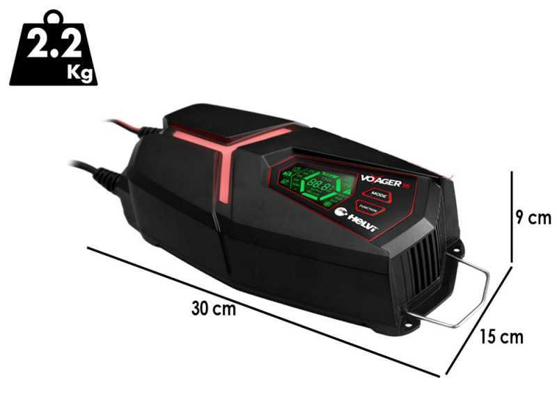 Helvi Voyager 16 - Chargeur-mainteneur automatique - 12/24 V
