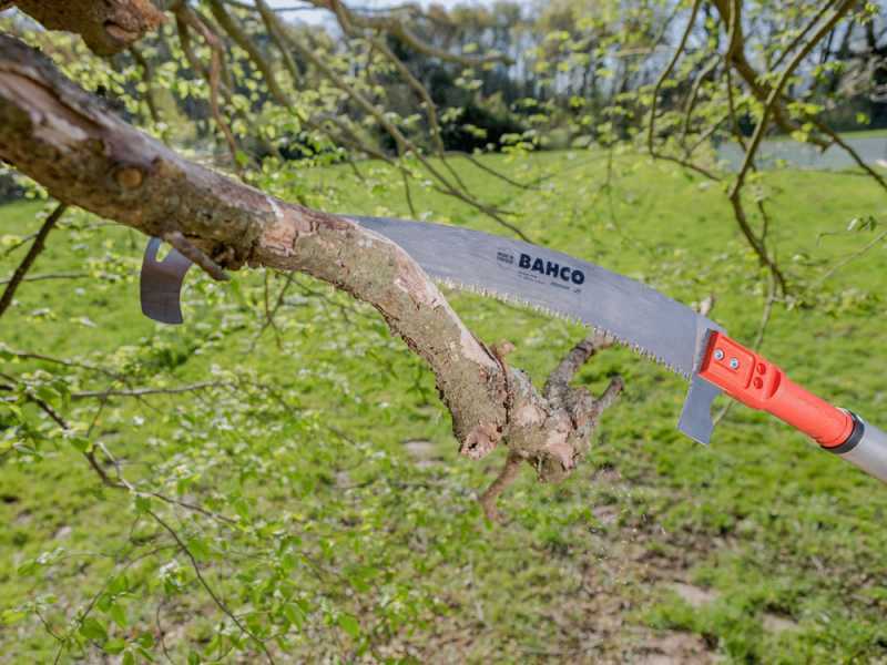 Bahco ASP3740-C36JTM - KIT Scie de jardin avec perche modulable 3,74 m - Lame de 36 cm