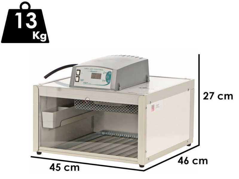FIEM Cip Cip 40 Mini Led Advanced - Couveuse pour &oelig;ufs automatique - 40 &oelig;ufs 
