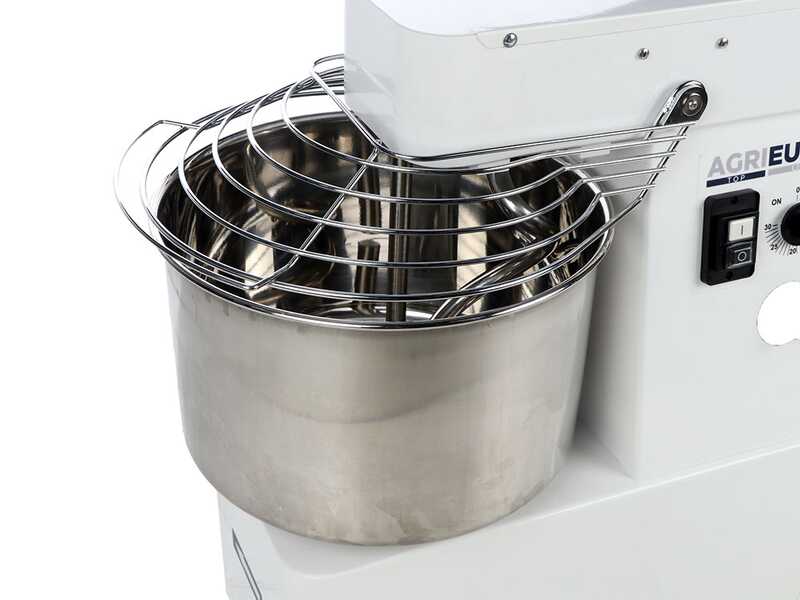Mixer 2000 T-2G - P&eacute;trin &agrave; spirale - 16 kg triphas&eacute; &agrave; 2 vitesses