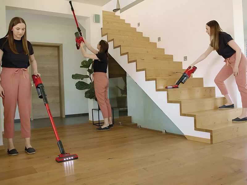 Einhell TE-SV 18 Li - Aspirateur - Balai &agrave; batterie - 2 en 1 - 18 V/4 Ah