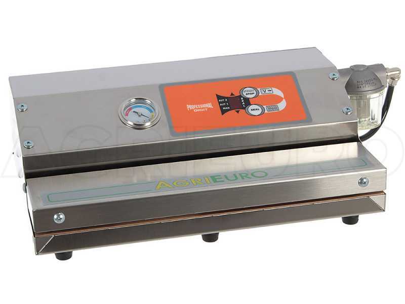 Machine sous vide professionnelle Euro 380 INOX - Barre de soudure de 36.5 cm 
