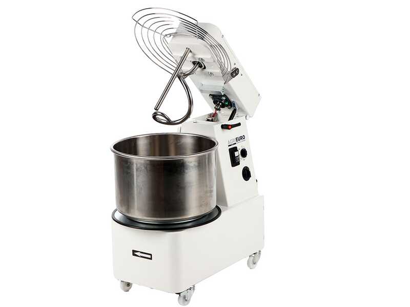 P&eacute;trin &agrave; spirale relevable Mixer 5000 H2O Deluxe - 40 kg triphas&eacute; 2 vitesses &agrave; haute hydratation