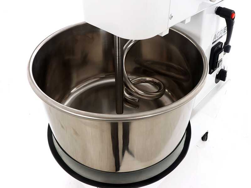 Mixer 2000 T-2G Deluxe DIG - P&eacute;trin &agrave; spirale relevable - 16 kg triphas&eacute; &agrave; 2 vitesses - &Eacute;cran num&eacute;rique