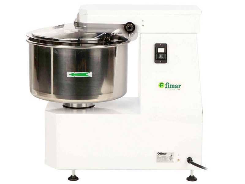 Fimar 40LN - P&eacute;trin &agrave; spirale - Triphas&eacute; - 36 Kg