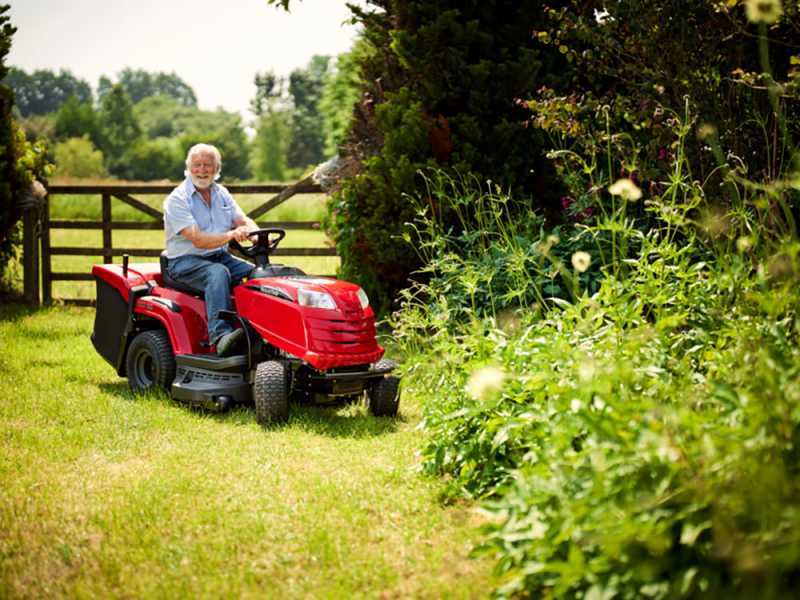 Mountfield MTF 98H - Tracteur tondeuse avec bo&icirc;te de vitesses hydrostatique et bac de ramassage de 240 L
