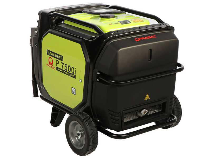 Pramac P7500I - Groupe &eacute;lectrog&egrave;ne &agrave; inverter silencieux sur chariot 7 kW - Continu 6,5 kW Monophas&eacute;