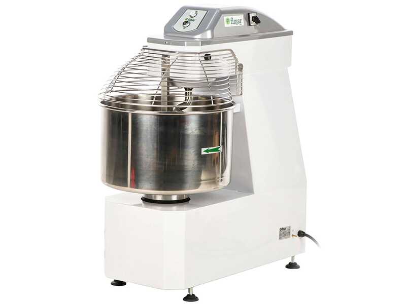 Fimar 50 SB - P&eacute;trin &agrave; spirale triphas&eacute;  - Capacit&eacute; de p&acirc;te 50 Kg - 2 Vitesses