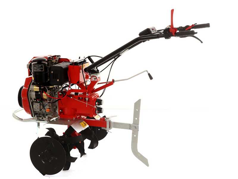 Diesse DS 84 - Motobineuse diesel 10,5 CV -  Vulcan 418 cm3 avec d&eacute;marrage &eacute;lectrique