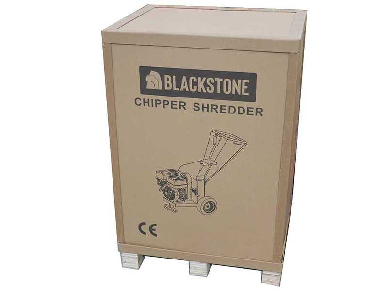 BlackStone DSP 70 J - Broyeur thermique  - Moteur &agrave; essence de 212 cm3